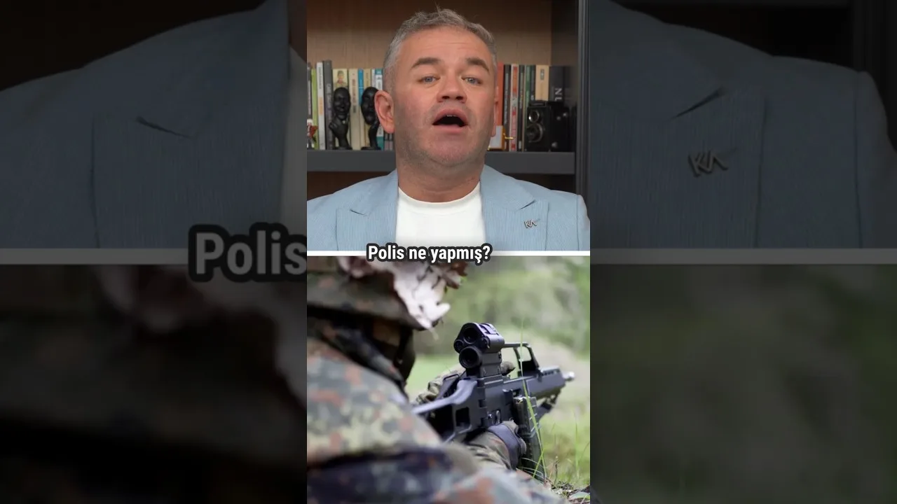 Almanya’da askerle polis çatıştı!
