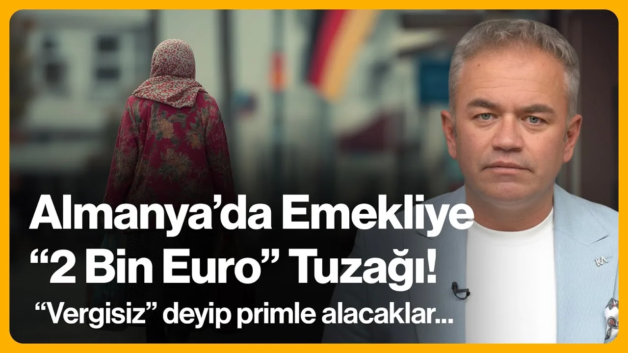 Almanya’da emekliye “2 Bin Euro” tuzağı! Gerçekten vergisiz mi?