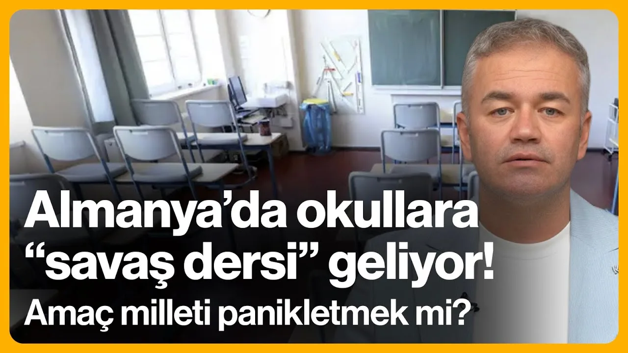 Almanya’da okullara “savaş dersi” geliyor!