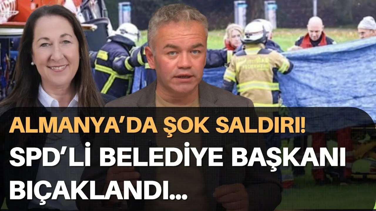 Almanya’da şok saldırı: SPD’li belediye başkanı bıçaklandı!