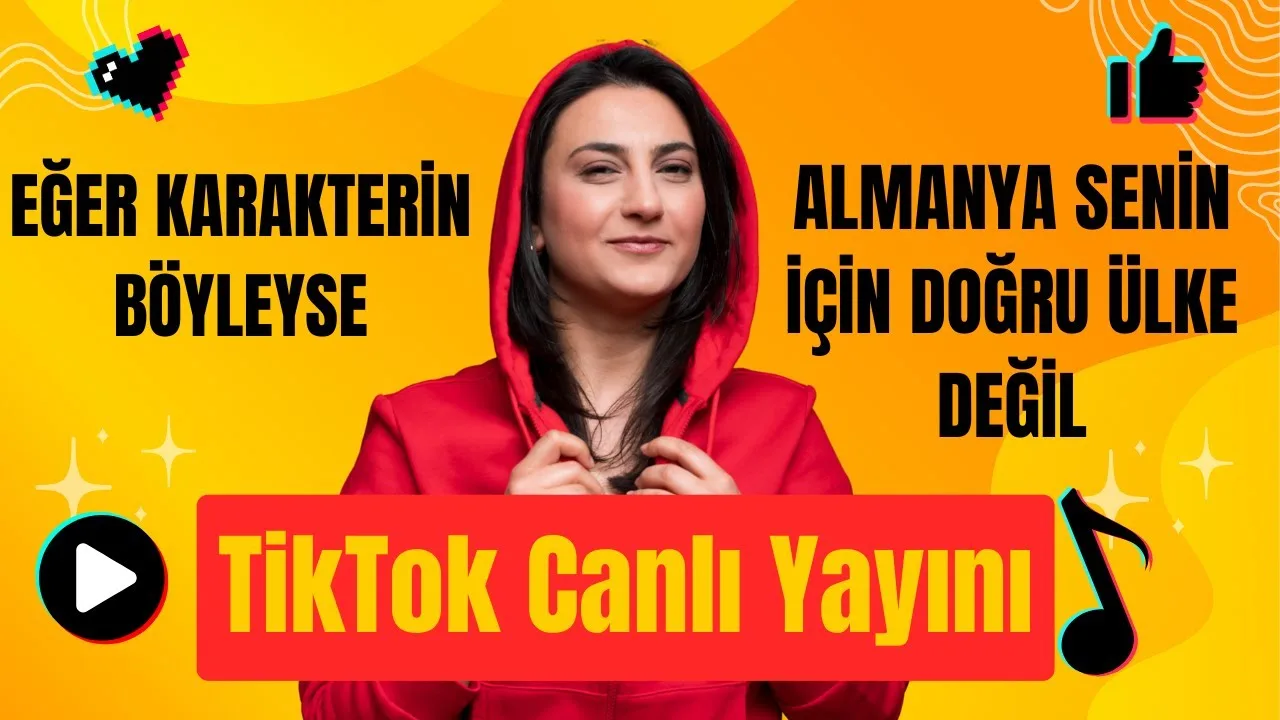 Ambitious insanlar Almanyaya gelmesin mi?