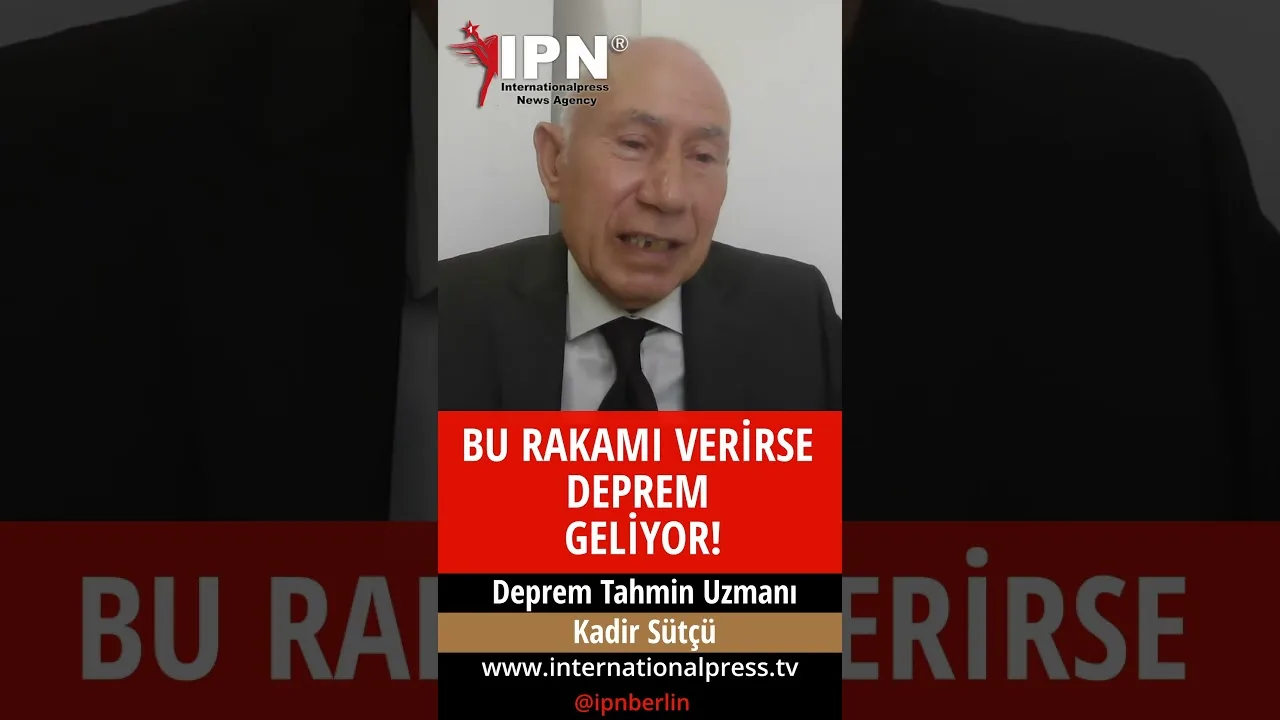 BU RAKAMI VERİRSE DEPREM GELİYOR!