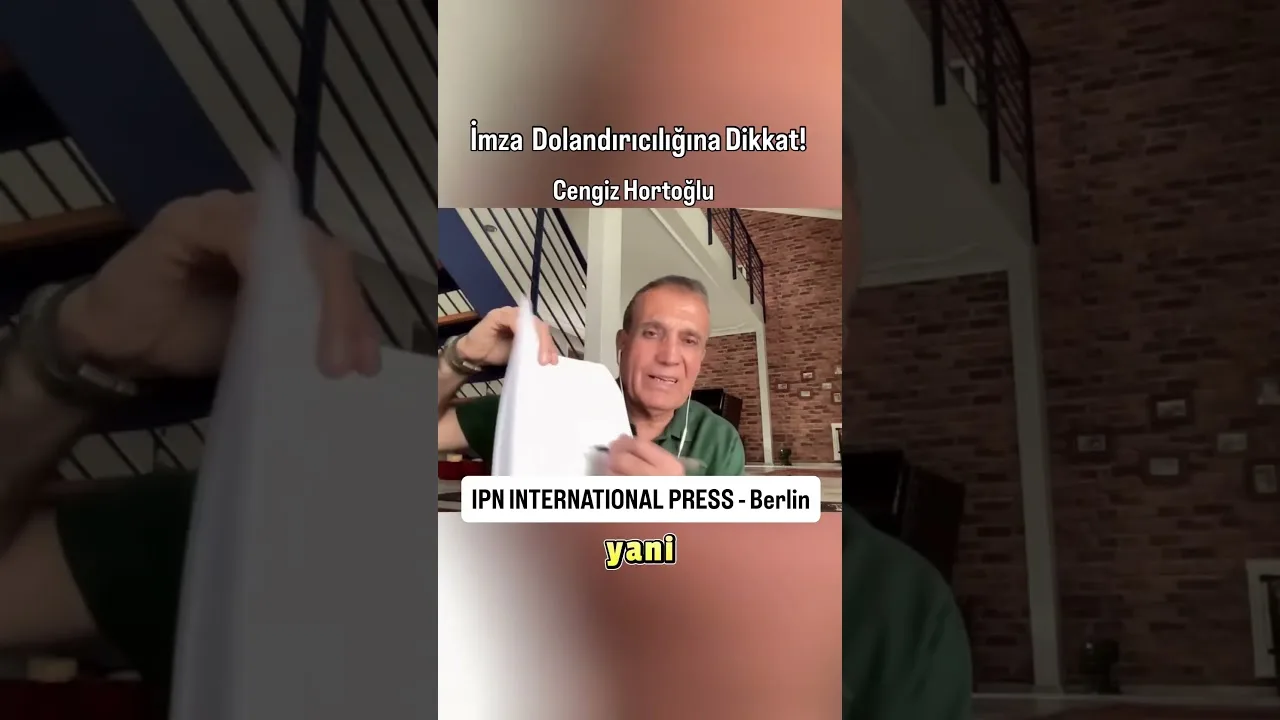 İmza Dolandırıcılığına Dikkat!