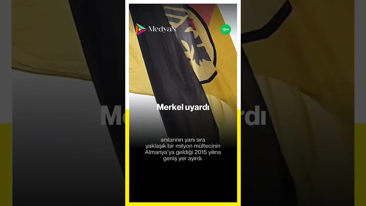 Merkel hem konuşmuş, hem konuşmamış