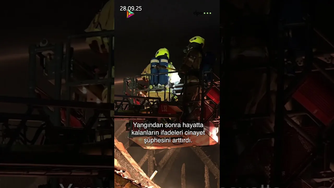 Yangın mı cinayet mi?