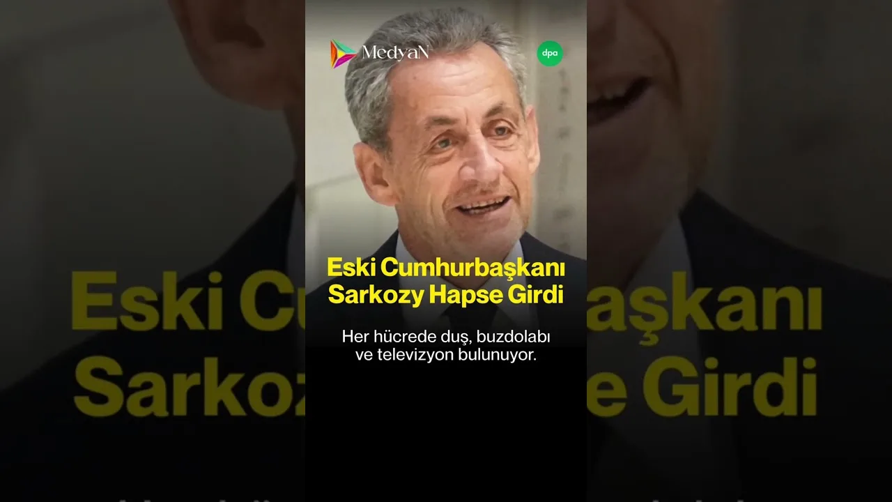 Sarkozy hapse girdi