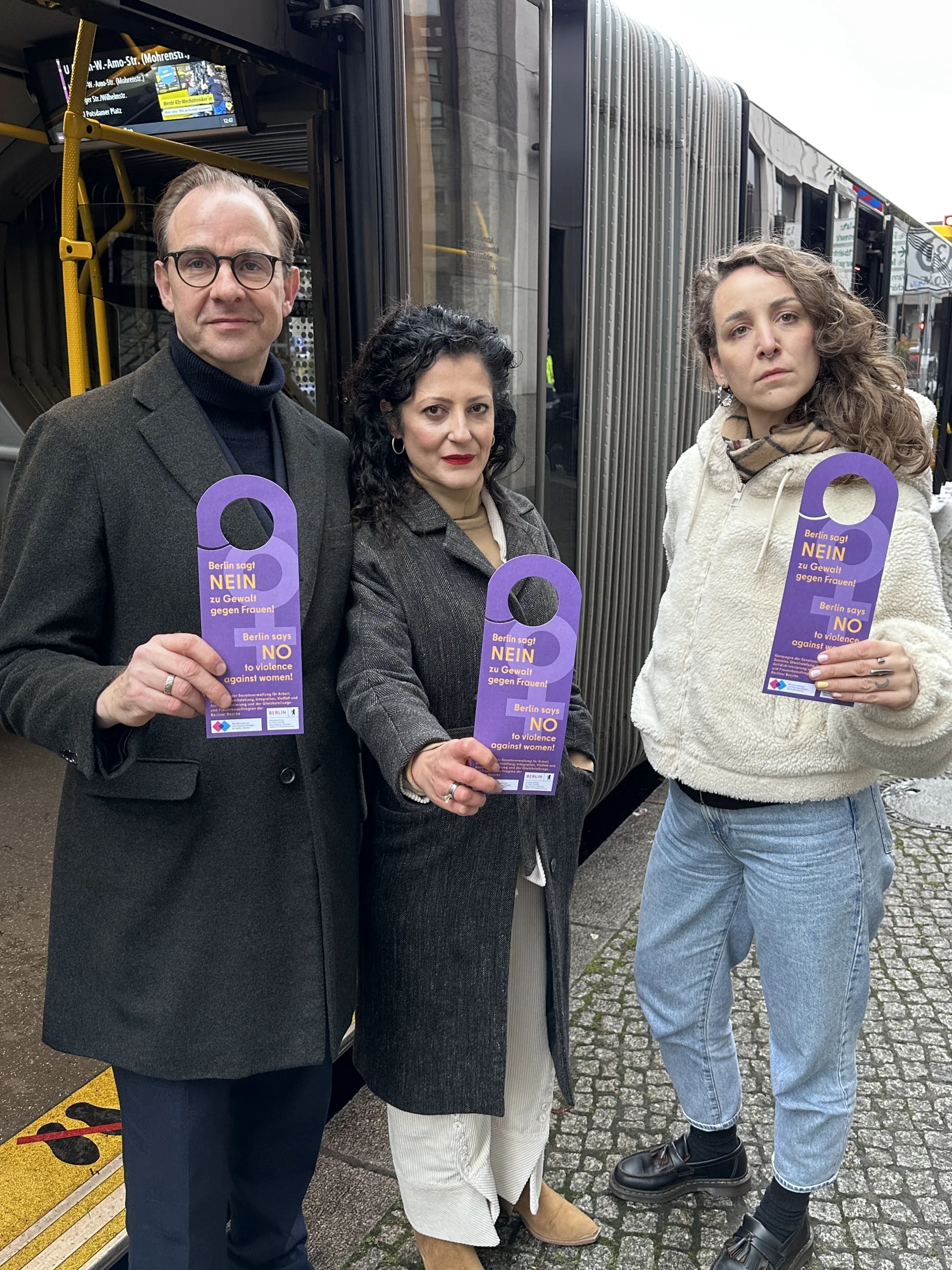 Berlin’de 25 Kasım’da Güçlü Mesaj: “Şiddete Karşı Berlin Birlikte Ayağa Kalkıyor”