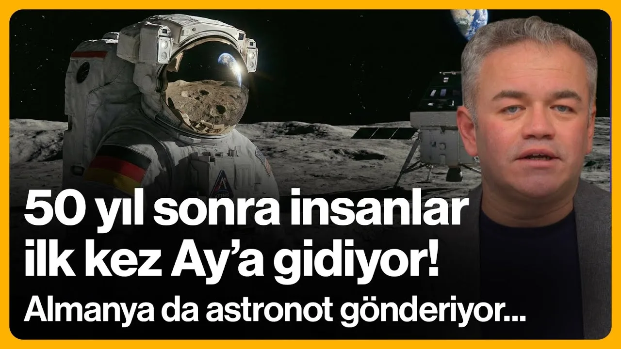 Almanya Ay’a astronot gönderiyor!