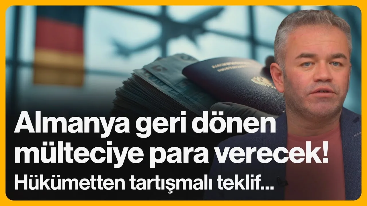 Almanya geri dönen mülteciye para verecek!