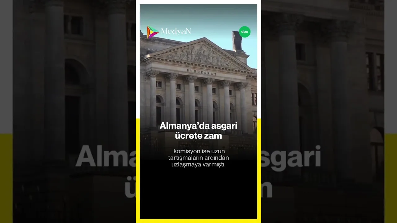 Almanya’da asgari ücret 2026’da 13,90 euroya çıkıyor