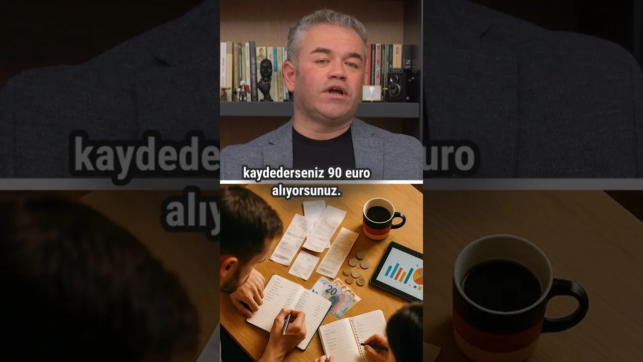 Almanya’da harcamalarını paylaşana 90 euro verilecek!