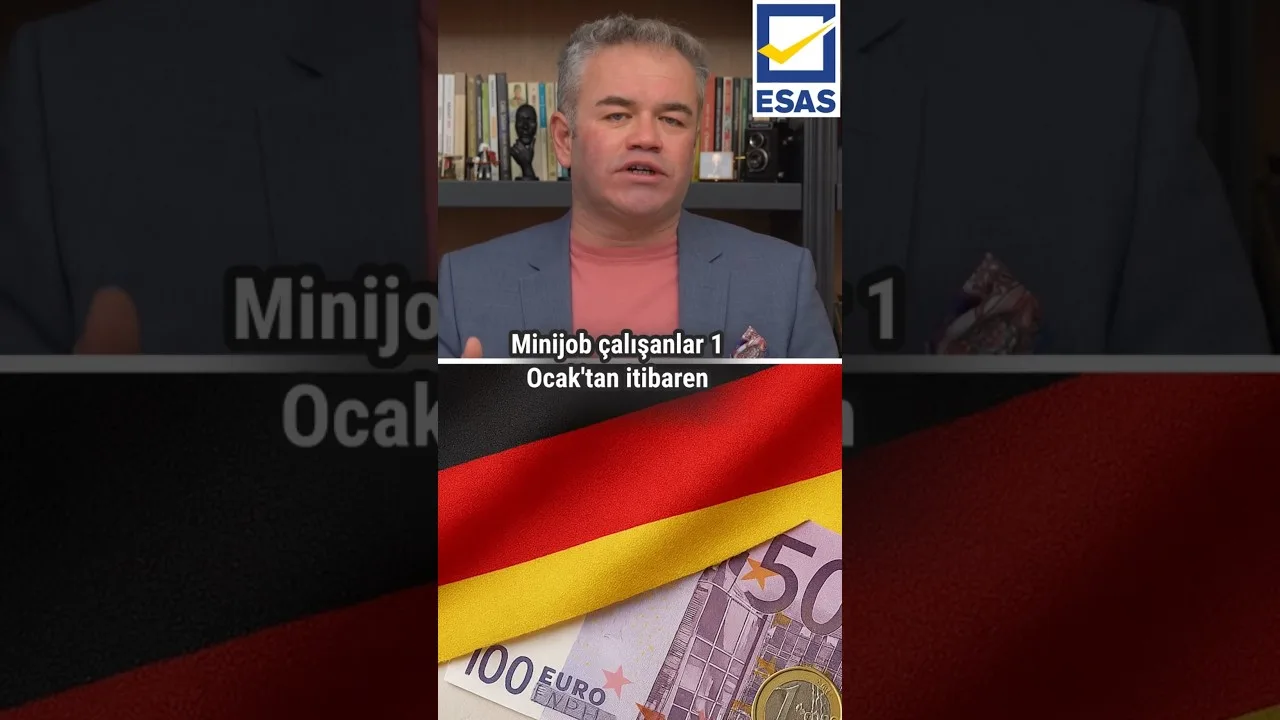Almanya’da minijob ve asgari ücrete zam geliyor!