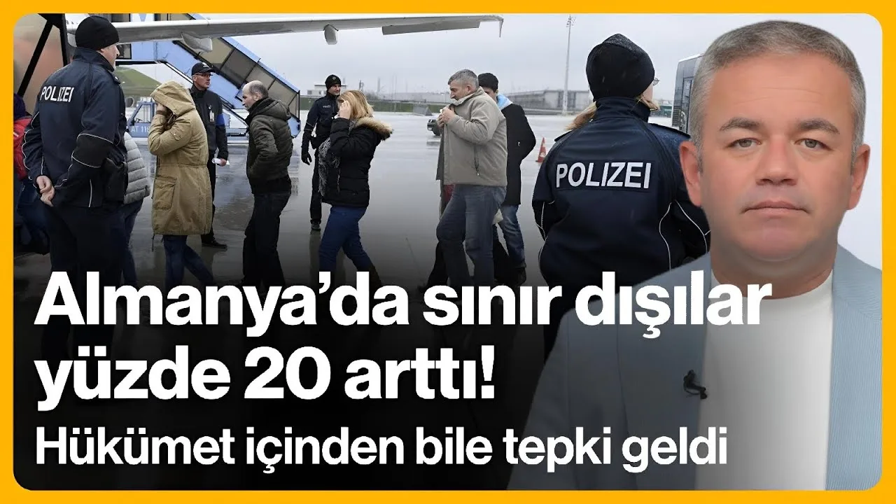 Almanya’da sınır dışılar yüzde 20 arttı!