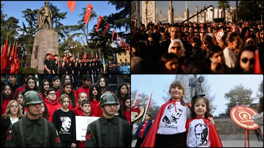 Büyük Önder Atatürk’ü anıyoruz