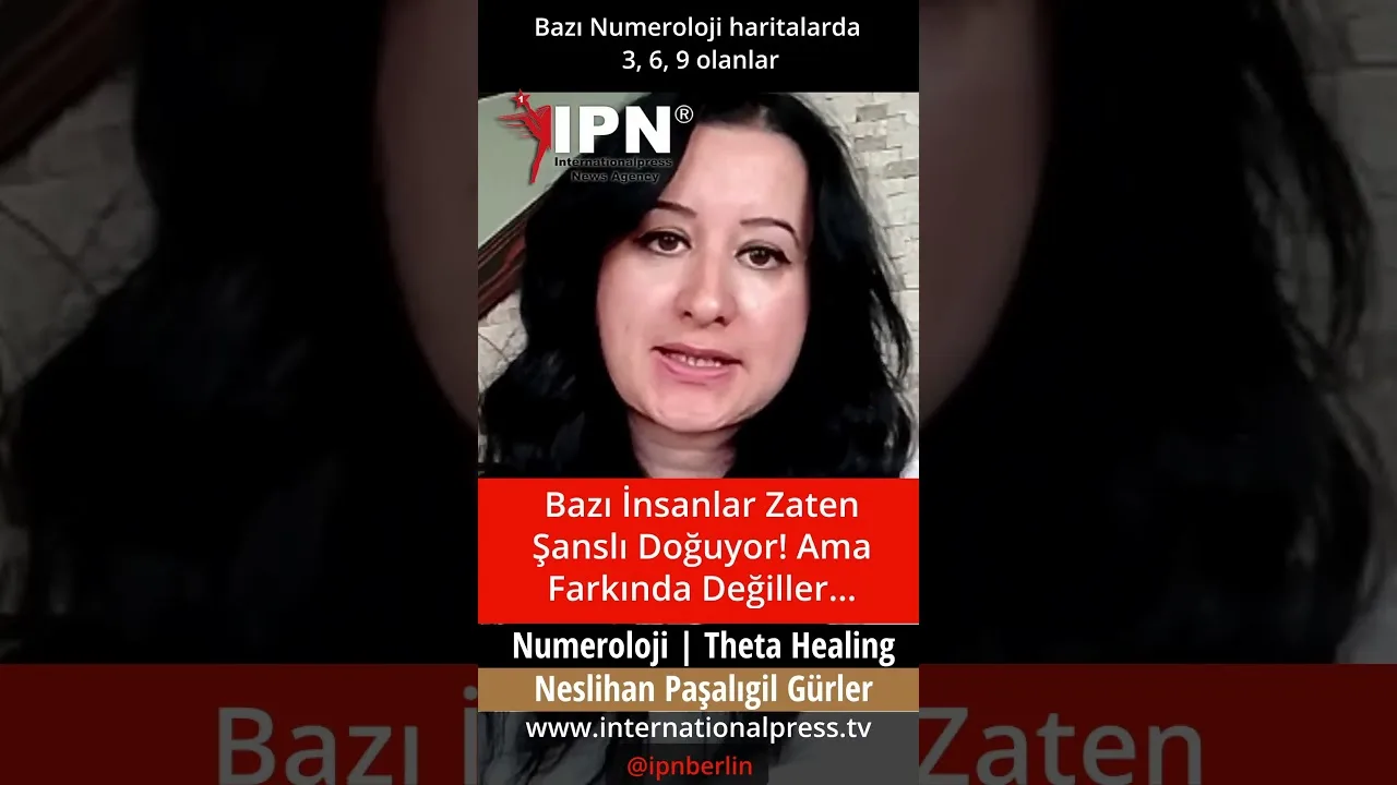 Bazı Numeroloji haritalarda 3, 6, 9 olanlar Zaten Şanslı Doğuyor