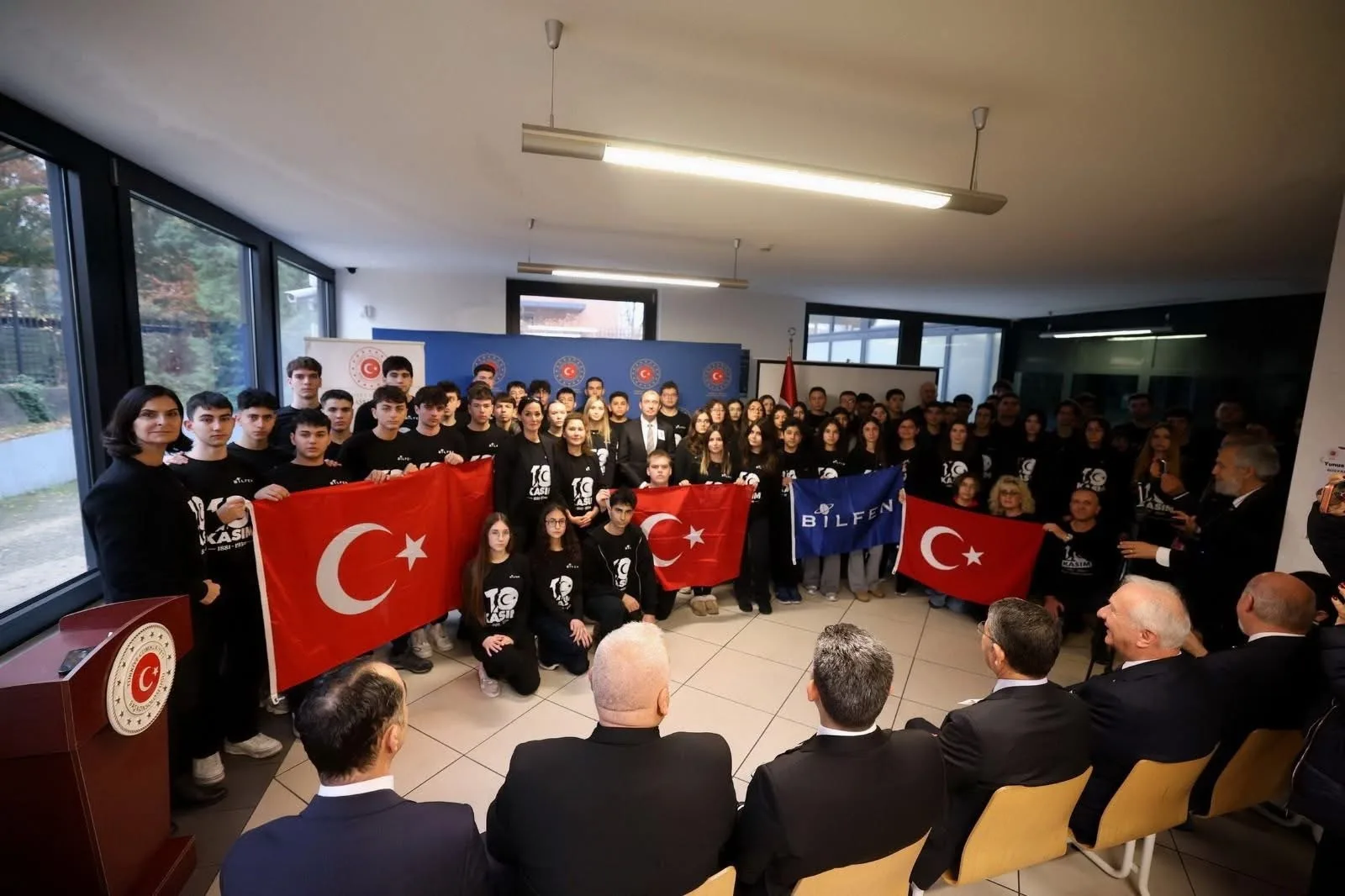 Atatürk, vefatının 87. yılında Berlin`de anıldı
