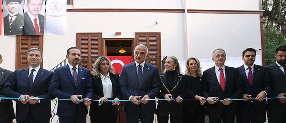 Bakan Ersoy, Selanik’te yenilenen Atatürk Evi’nin açılışını yaptı
