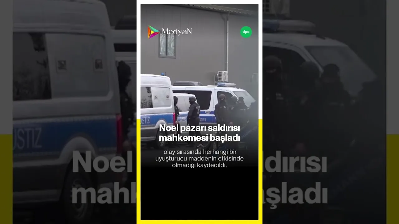 Noel pazarı saldırısı davası Magdeburg’da başladı