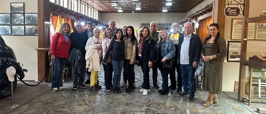 Deniz Yıldızı Rotary Kulübü Tire’de zamanın izini sürdü