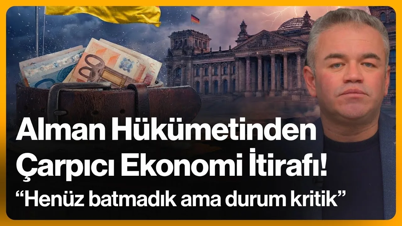 Alman Hükümetinden Çarpıcı Ekonomi İtirafı! “Henüz batmadık ama durum kritik”