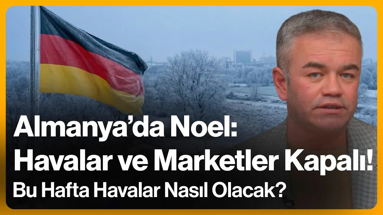 Almanya’da Noel: Havalar ve Marketler Kapalı!