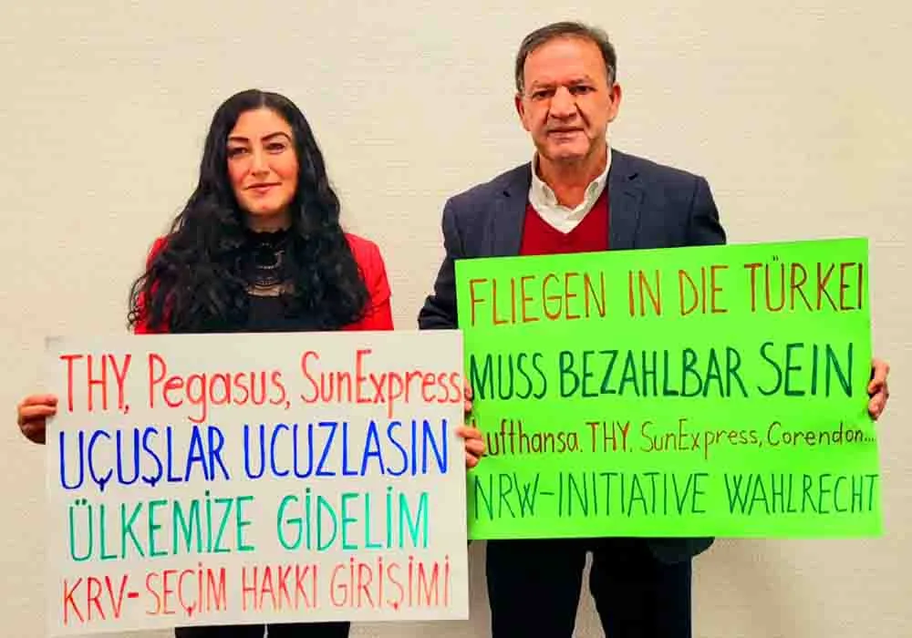 Türk ve Alman Yetkililere Çağrı: “Türkiye’ye Uçuşlar Ucuzlasın!”