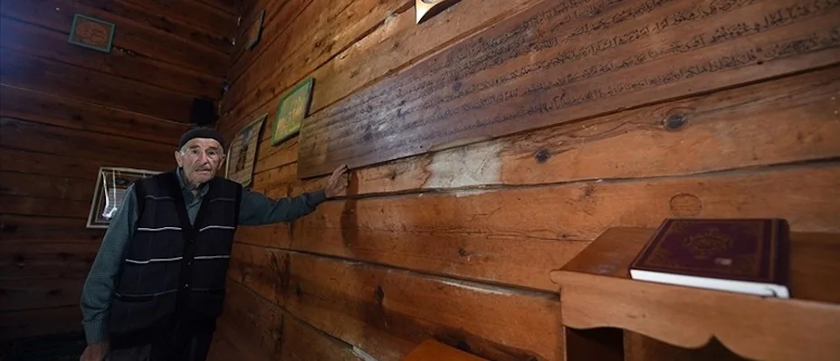 Kastamonu’da 126 yıllık çivisiz cami yıllara meydan okuyor