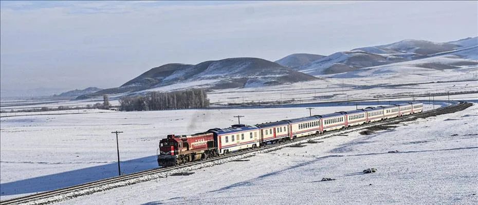Turistik Doğu Ekspresi kış yolculuğuna Ankara’dan başladı