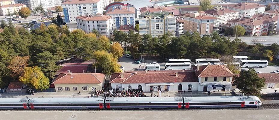 Turistik Tuz Ekspresi yaklaşık 10 bin ziyaretçiyi Çankırı’ya taşıdı