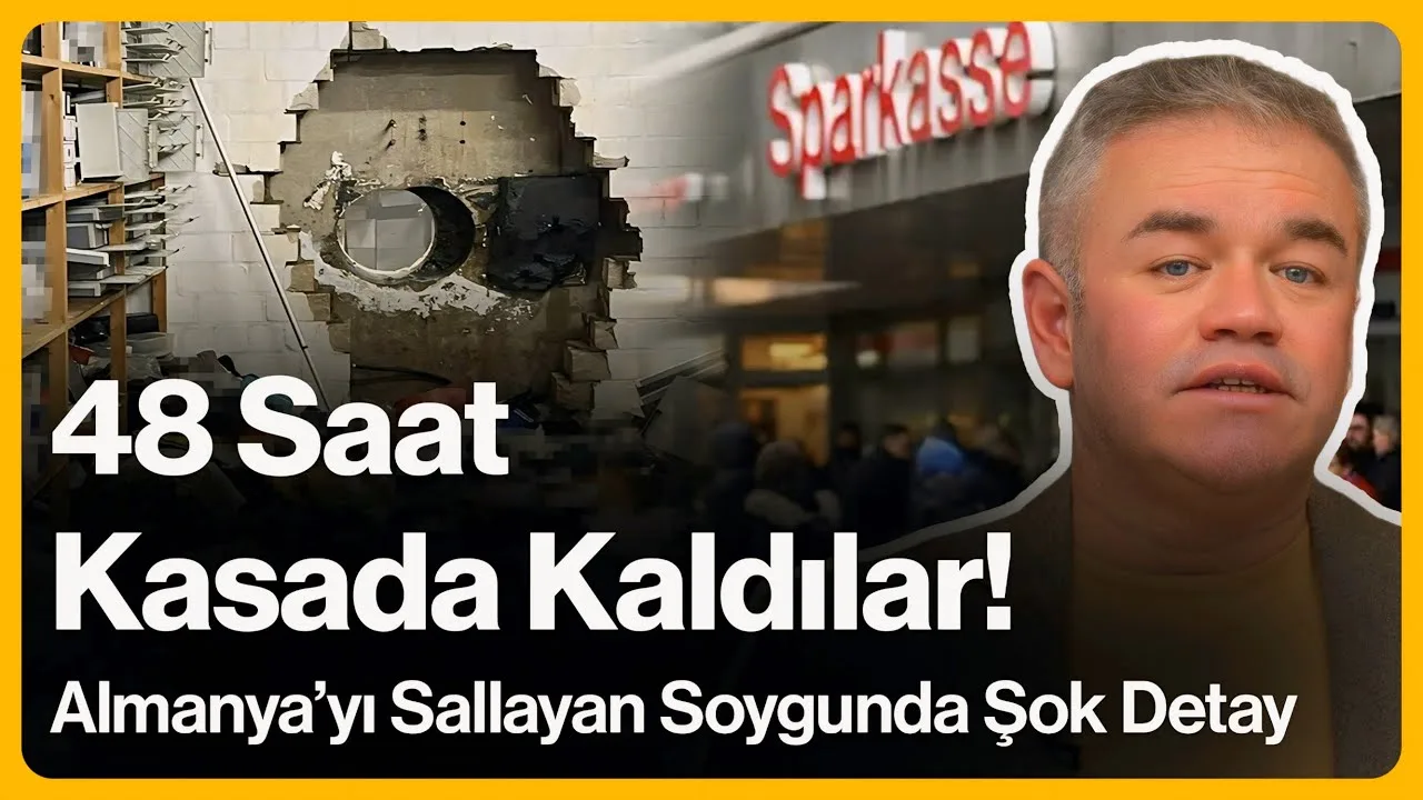 48 Saat Kasada Kaldılar! Almanya’yı Sallayan Soygunda Şok Detay