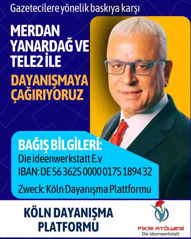 Almanya’da Tele2 Haber İçin Bağış Kampanyası