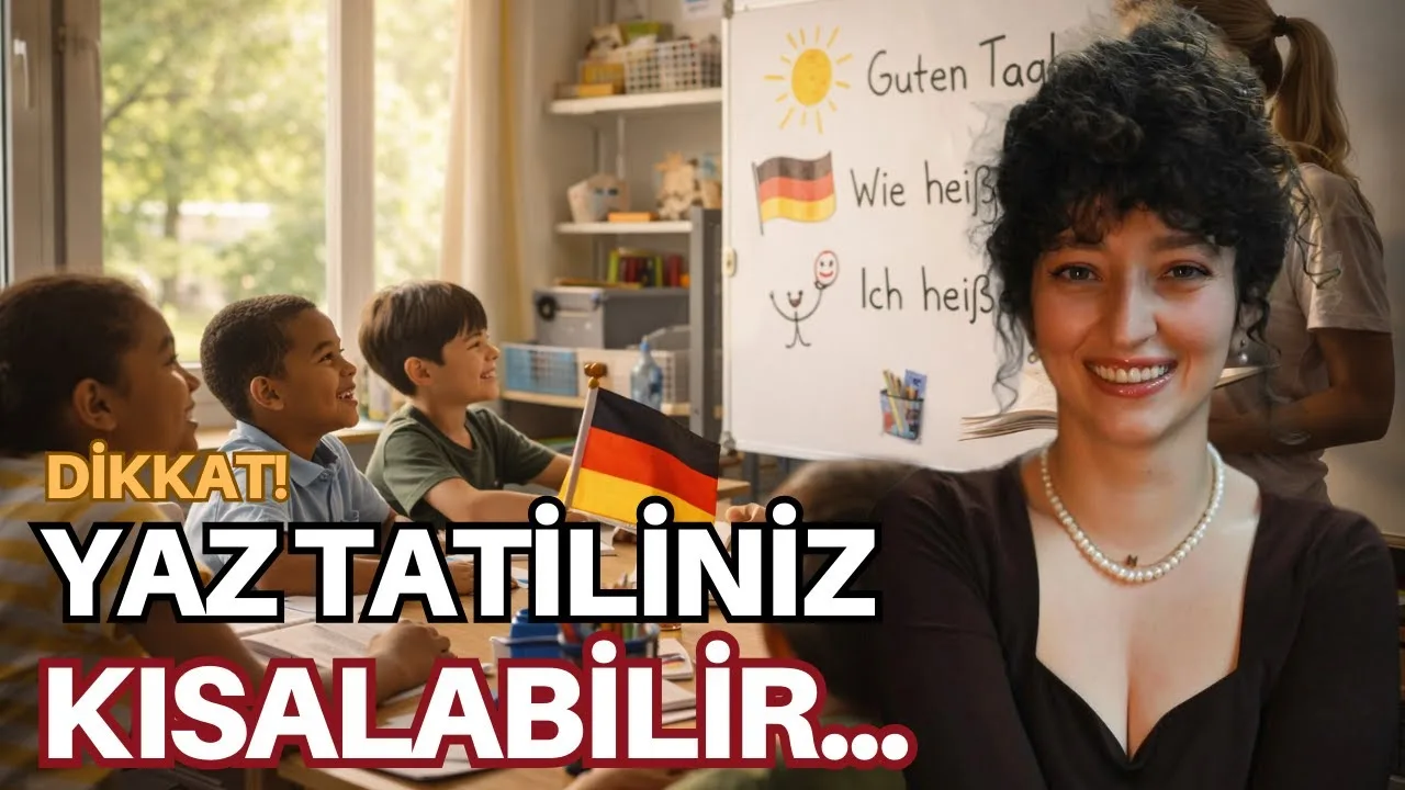 Almancası kötü olana daha az tatil
