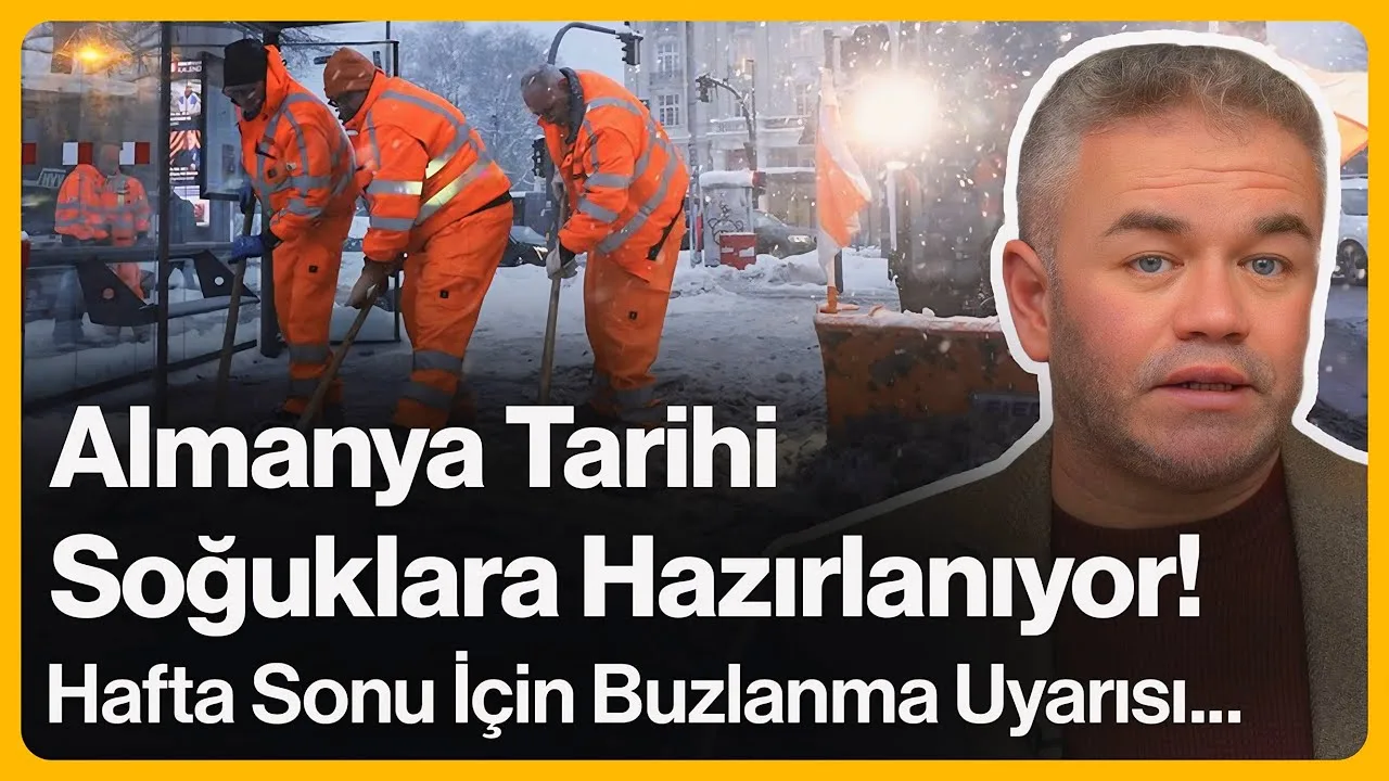 Almanya Tarihi Soğuklara Hazırlanıyor! Hafta Sonu İçin Buzlanma Uyarısı