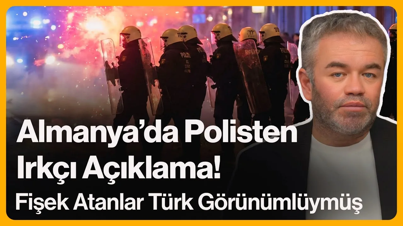 Almanya’da Polisten Irkçı Açıklama! Fişek Atanlar Türk Görünümlüymüş