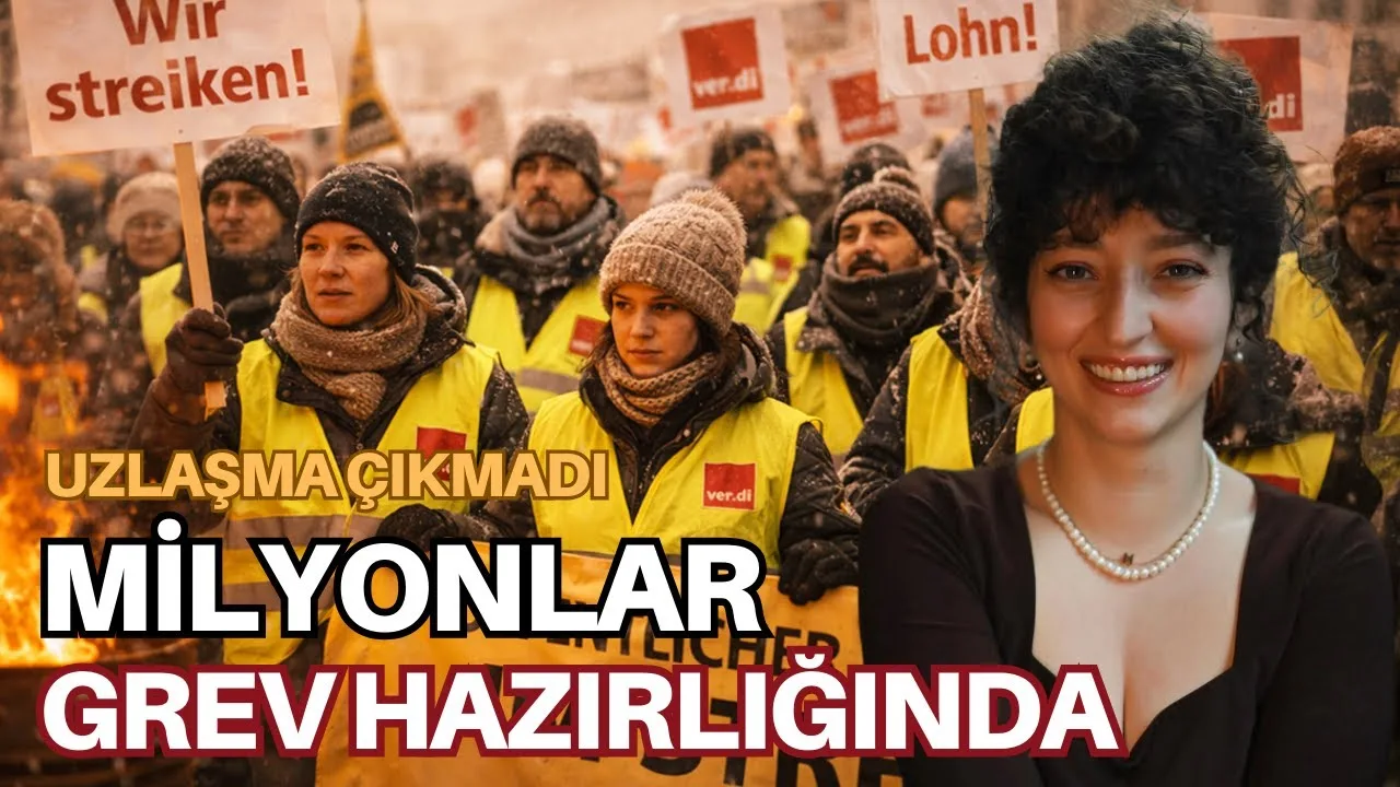 Almanya’da milyonlarca kamu çalışanı greve hazırlanıyor!