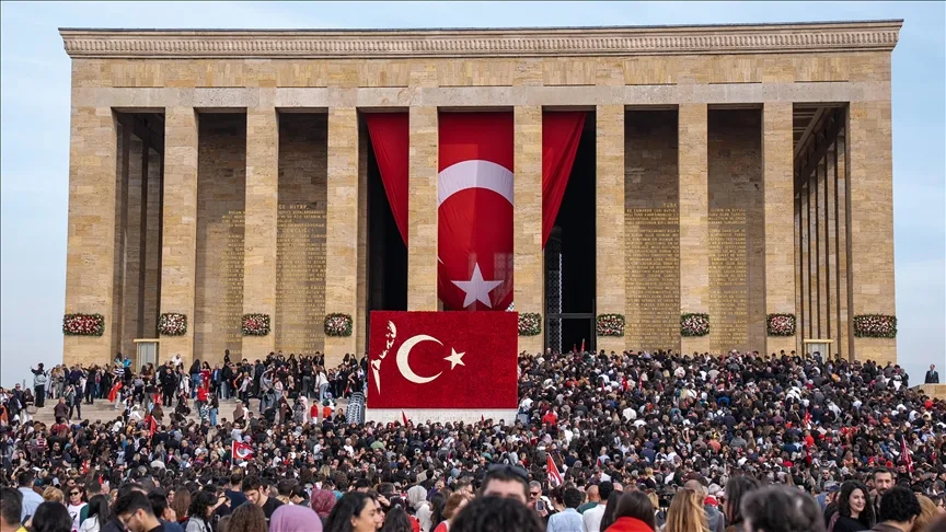 Anıtkabir, 2025’te 8 milyon 242 bin 170 ziyaretçiyi ağırladı
