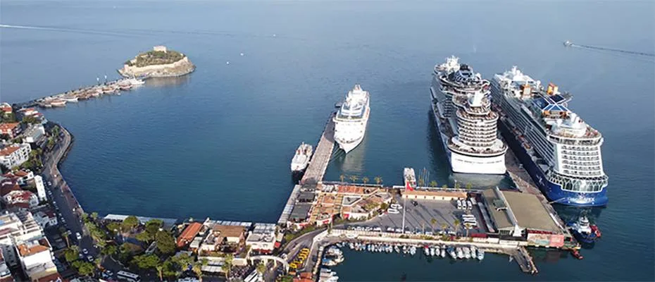 Kruvaziyer turizminde 12 yılın zirvesi