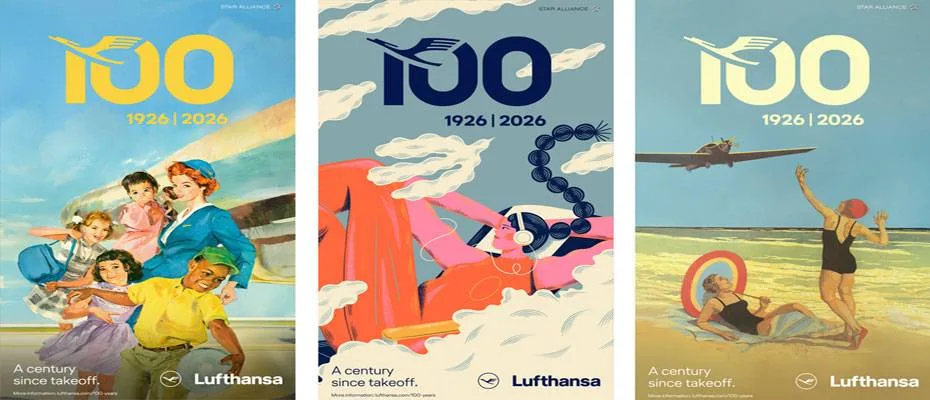 Lufthansa, 100 yıllık marka tarihini yeni kampanyayla sahneye taşıyor