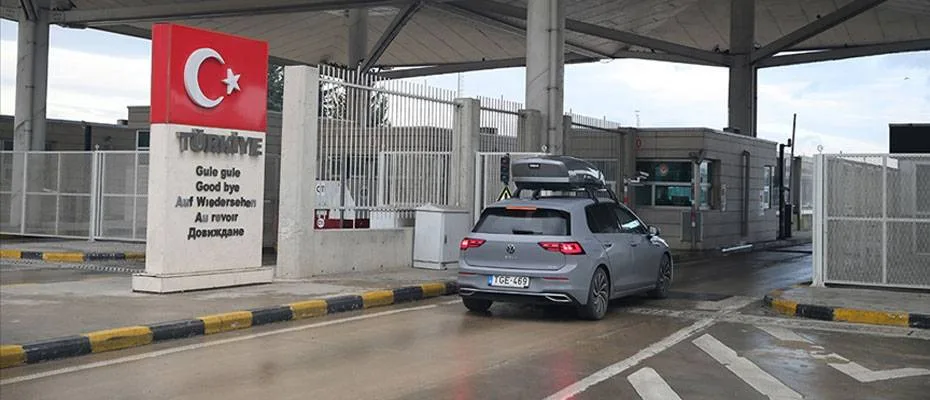 Trakya sınır kapılarında 2025’te 15 milyonu aşkın yolcu hareketi