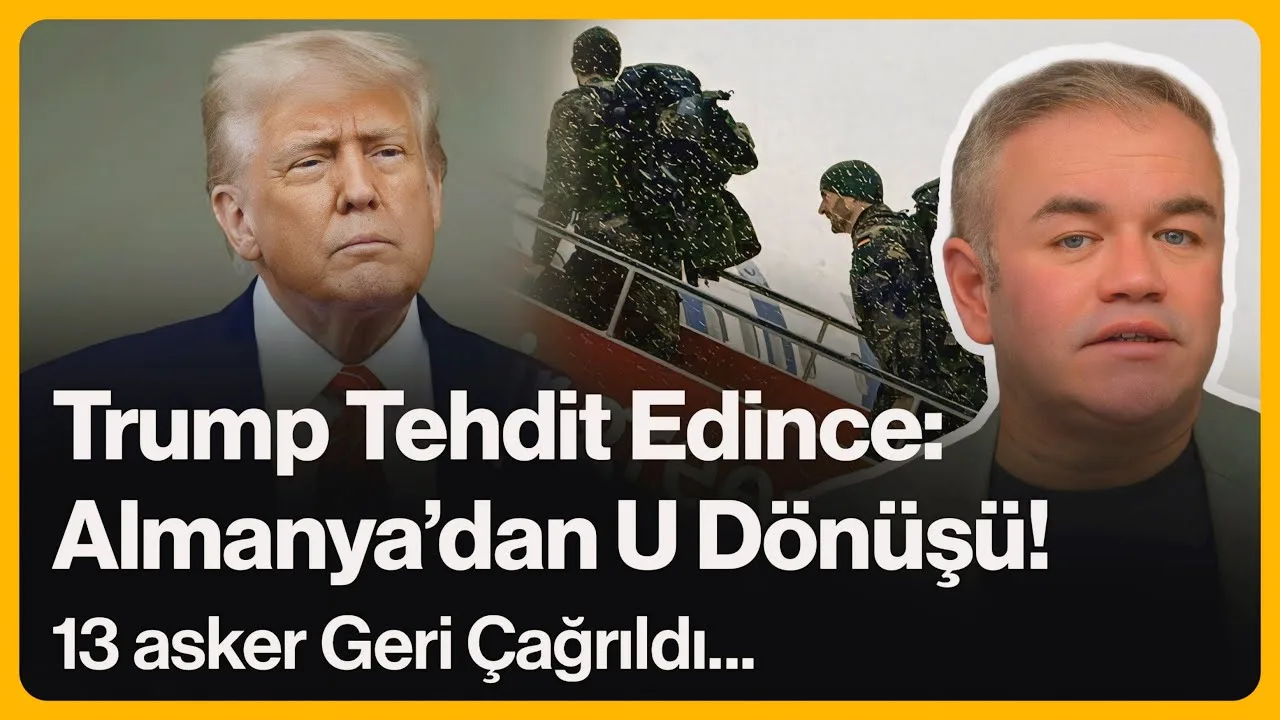 Trump Tehdit Edince: Almanya’dan U Dönüşü! 13 Asker Geri Çağrıldı