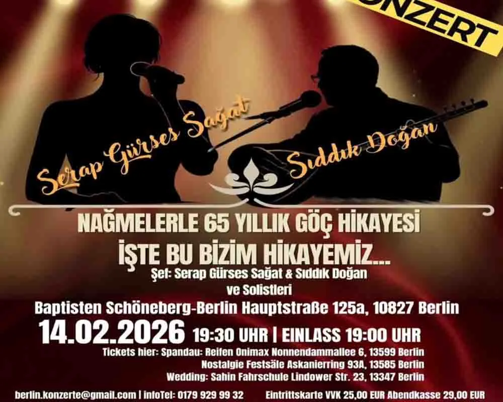 Berlin’de Göçün 65. Yılına Müzikal Selam