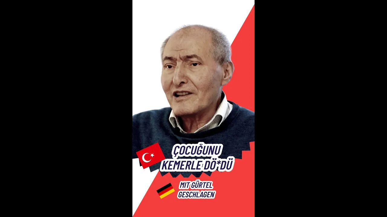 Çocuğunu kemerle dövdü!