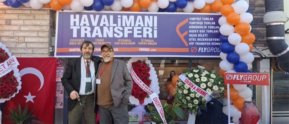 FlyGroup Seyahat Acentası Edremit’te kapılarını açtı