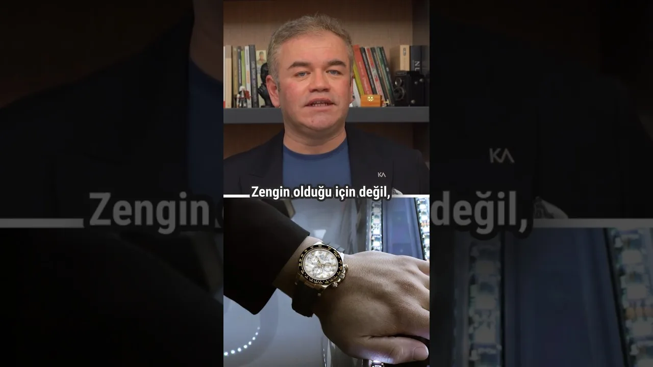 Gerçek zenginler Rolex takmaz…