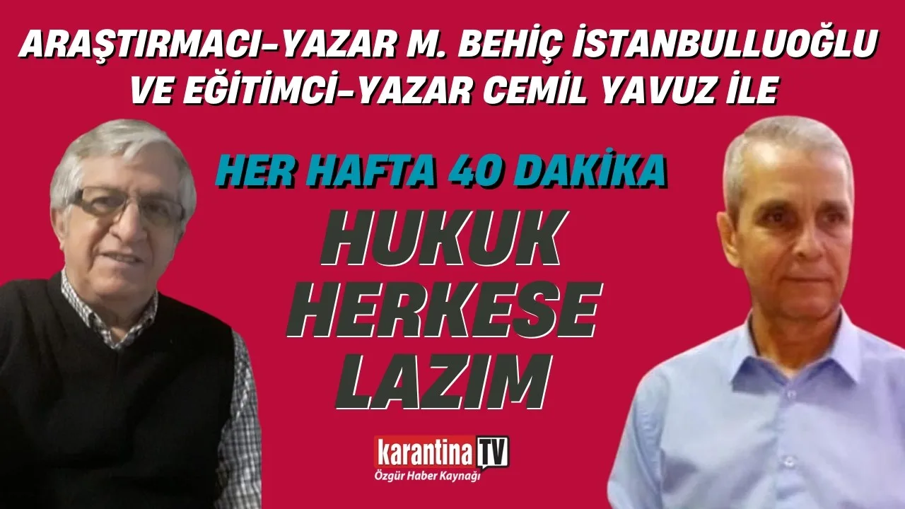 Hukuk herkese lazım