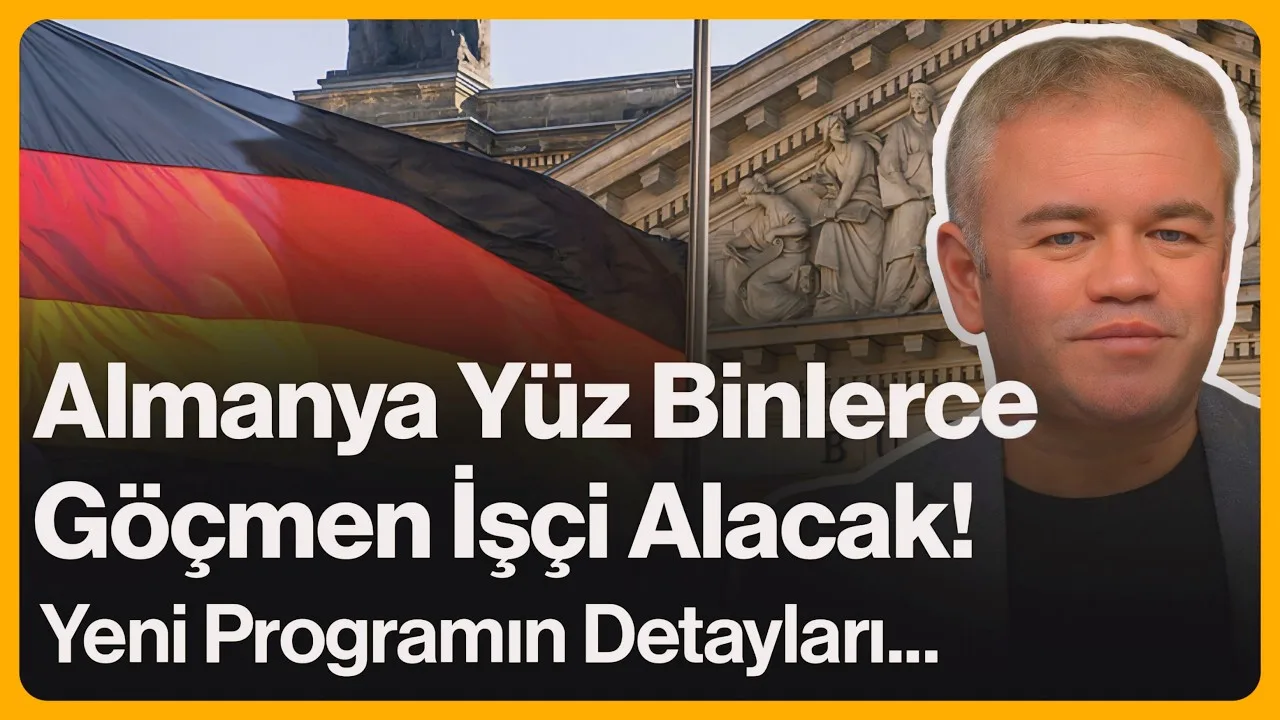 Almanya Yüz Binlerce Göçmen İşçi Alacak!
