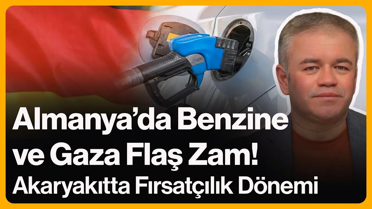 Almanya’da Benzine ve Gaza Flaş Zam!