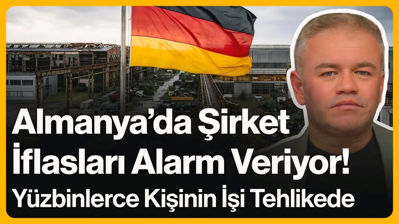 Almanya’da Şirket İflasları Alarm Veriyor!