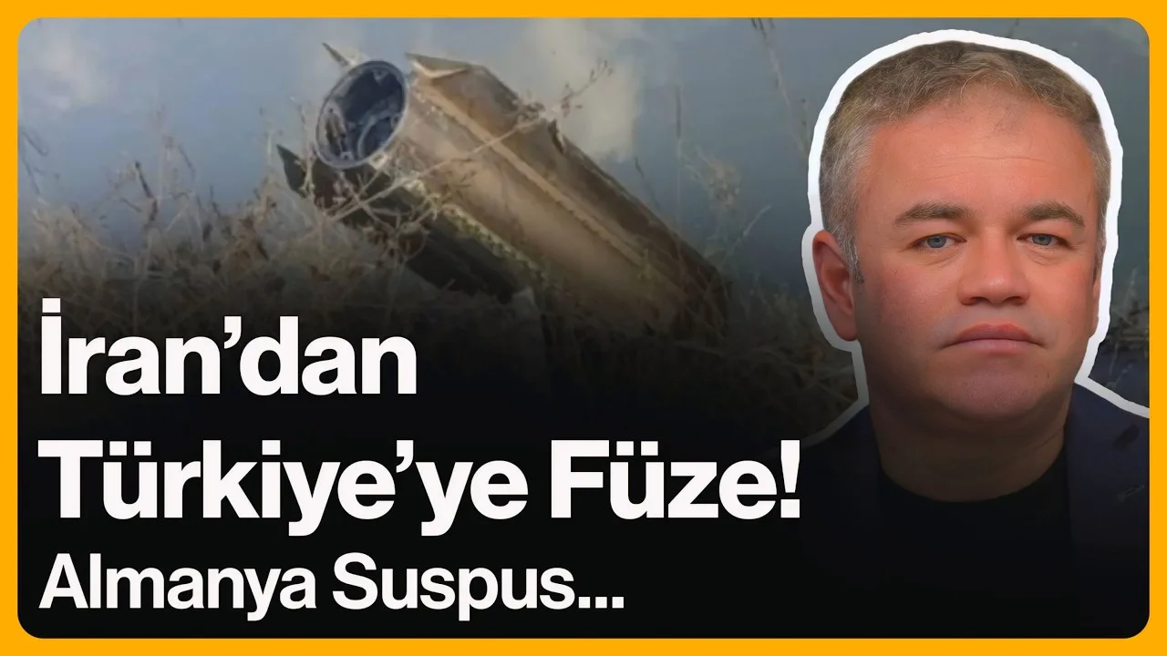 İran’dan Türkiye’ye Füze! Almanya Suspus…