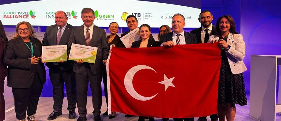 Urla sürdürülebilir turizmde dünya sahnesinde: ITB Berlin’de Altın Ödül